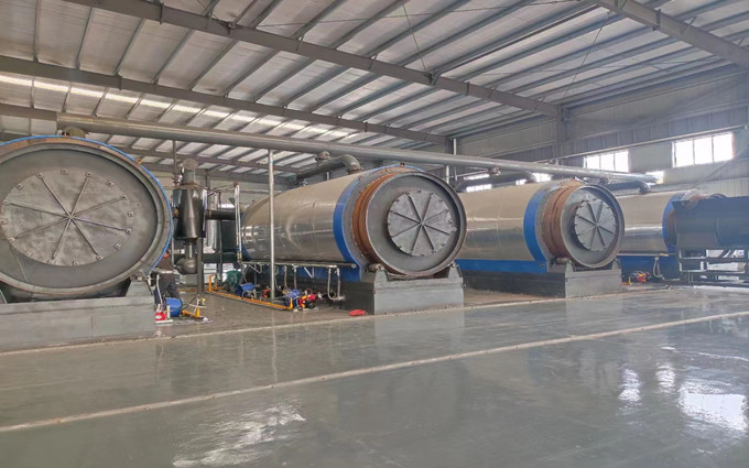 廢輪胎煉油過程中產生的多余可燃廢氣的處理辦法？