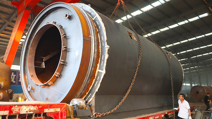 間歇式廢舊輪胎裂解設(shè)備 間歇式廢舊輪胎裂解設(shè)備