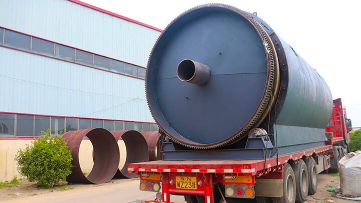 日處理10噸廢輪胎煉油設備 日處理10噸廢輪胎煉油設備