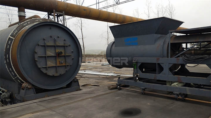 廢塑料熱解煉油設備 廢塑料熱解煉油設備